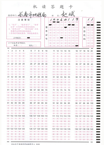 2015年上半年吉林公務員考試大綱
